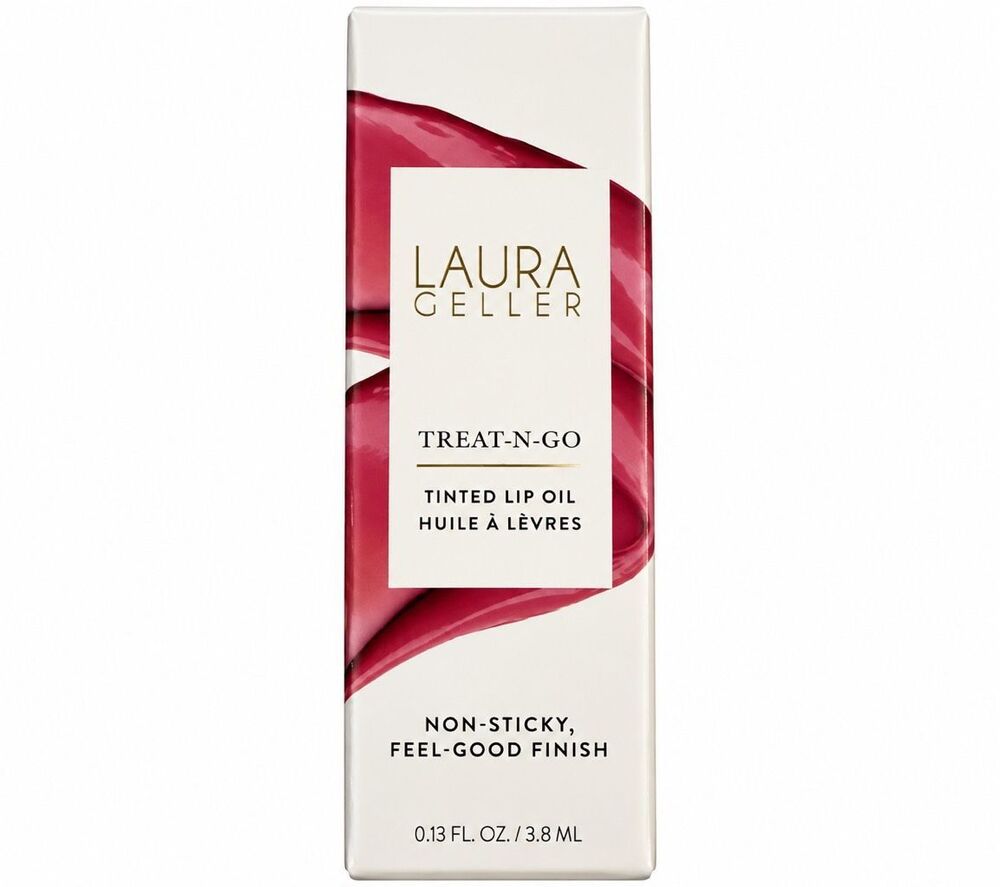 Laura Geller Treat-N-Go Tinted Lip Oil (Runner Up) 0.13oz / 3.8ml NIB